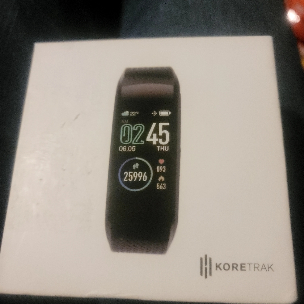 Koretrak Smart Watch Fitness Sport Tracker Heart Monitor Waterproof-NEW